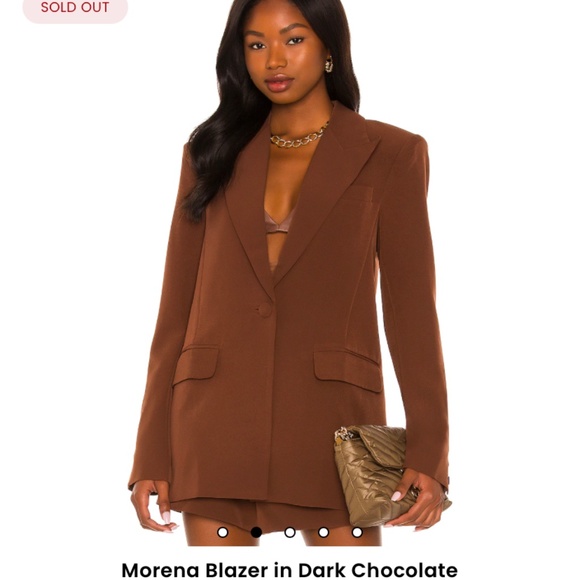 Camila Coehlo Morena Blazer (XXS, Camel) - BNWT - Picture 6 of 7